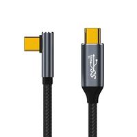 Kabel Data Fungsi Penuh Berlapis Emas USB3.1 Tipe C PD100W Pengisian Cepat Dukungan 4K untuk Komputer/Laptop VR Link Steam Deck