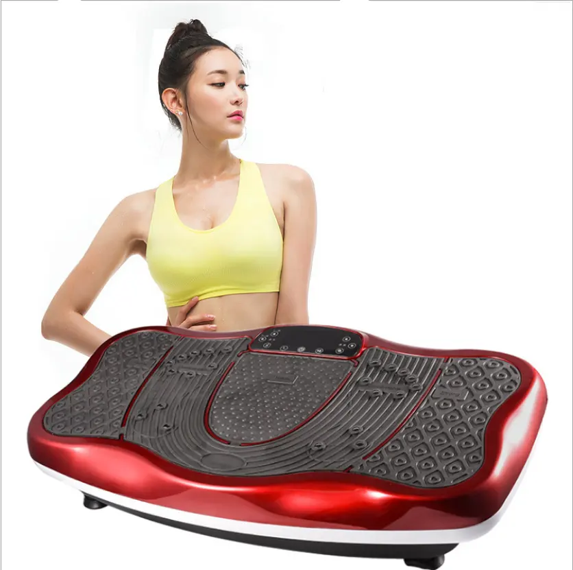 Body Extension Home Fitness Equipment Supplies 4D Vibration Plate Crazy Fit Exercise Machine