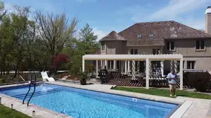 Gazebo de jardin serres métalliques pergolas à persiennes manuelles motorisées avec toit à persiennes électriques