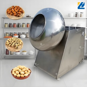 Machine de revêtement de sel d'arachide automatique multifonction d'usine vérifiée - Product Image 1