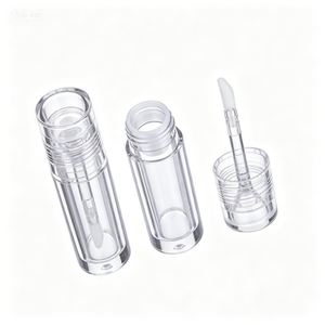 Envase vacío para brillo labial de 3 ml, mini contenedor con logo personalizado, tubo para brillo labial y embalaje. - Product Image 1