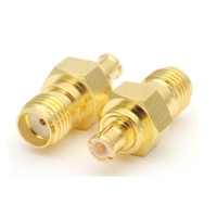 SMA Femelle Prise MCX Mâle Jack Adaptateur Antenne SMA Coaxial Connecteur SMA MCX Convertisseur