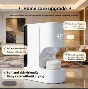 Calentador de Toallas Inteligente con Temperatura Ajustable para Toallas Comprimidas Desechables, Calentador de Toallitas Calientes para Uso en Spa y Hogar - Product Image 2