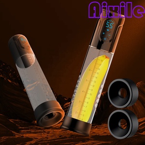 Bomba Eléctrica LED para Pene, Juguetes Sexuales para Adultos, Extensor de Pene para Hombres, Extensor de Erección con 5 Niveles de Succión, Masturbador Masculino Automático - Product Image 4