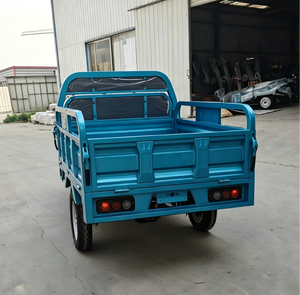 รถสามล้อบรรทุกขนาดใหญ่ ดีไซน์เปิดโล่ง ทันสมัย ได้รับการรับรองมาตรฐาน EEC 60V 2 ที่นั่ง 1000W รับน้ำหนักได้ 400 กก. - Product Image 4