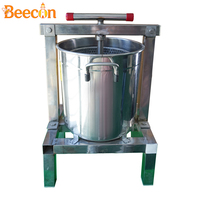 Presse manuelle en acier inoxydable Beecon pour miel et cire de paraffine, équipement apicole, nouveau moulin à miel WP-1S