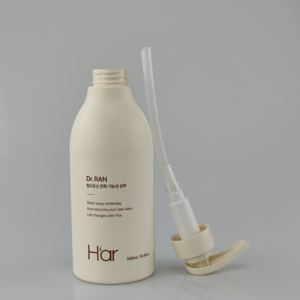 <span class=keywords><strong>Dispenser</strong></span> di Lusso in Schiuma PET con Pompa 500ml, Bottiglie in Plastica per Cosmetici Liquidi, Sapone, Shampoo, Profumo, Crema con Tappo a Vite - Product Image 2