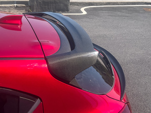 Thích hợp cho cánh gió sau lớn hai lớp bằng sợi carbon của Mazda 3 <span class=keywords><strong>Hatchback</strong></span> từ năm 2014 đến năm 2019. Lắp đặt thay thế - Product Image 6