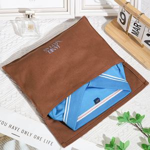 Bolsa de embalaje de sobre de algodón para anillo, pendiente, pulsera, collar, horquilla, bolsa de joyería, logotipo personalizado, bolsa de polvo de lona de algodón - Product Image 4