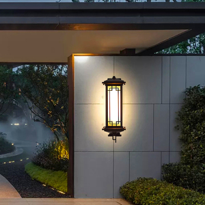 Vecchia lampada da parete per esterni Villa classica in stile moda IP65 LED impermeabile facile installazione prezzo di fabbrica - Product Image 2