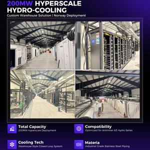 Contenedor Minero de Criptomonedas ACT de 40 Pies con Enfriamiento por Aire, 1500 kW, 80 PH, PDU C13 C19, Solución Llave en Mano, Protocolos y Capas 1 para <span class=keywords><strong>Miner</strong></span>ía de Bitcoin con IA - Product Image 5