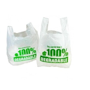 Bolsas de Camiseta Biodegradables a Base de Almidón de Maíz - Product Image 4
