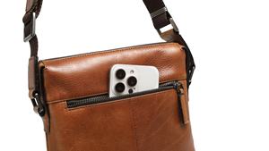 Logo personalizzato stile Vintage a spalla singola petto Messenger tracolla borsa impermeabile in <span class=keywords><strong>pelle</strong></span> aziendale moda per <span class=keywords><strong>uomo</strong></span>/donna con cerniera - Product Image 3