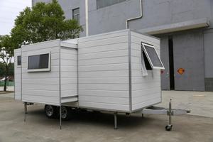 Rimorchio del contenitore di spedizione con casa del contenitore sulle ruote - Product Image 5