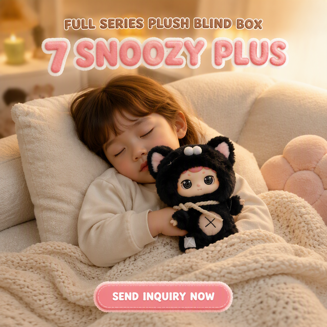 2026 Miiloo Art Toy Blind Box Series Cute PVC Plush Collectible Figure Mystery Box Gift Wholesale