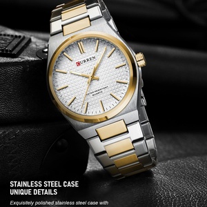 Casual Business Japan Movement <b>Diamond</b> <b>Watches</b> for Men Stainless Steel Bracelet Reloj Para Hombre curren 8439 - Product Image 3