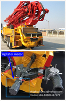 Moteur d'agitation pour pompe à béton Putzmeister KCP Junjin, pièce de rechange OMH500, référence 238130015, pour stationnaire/à flèche/monteré sur camion, Chine