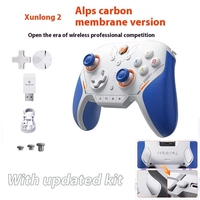 BIGBIGWON Blitz 2 TMR Wireless Gamepad APEX Pengontrol Sensor Gerak Kustom 2000HZ untuk NS PC Steam Game
