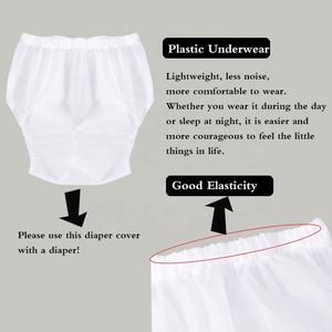 Ventes en gros de couches lavables en tissu à haute élasticité en film PE, design tendance, imperméables, pour adultes - Product Image 4