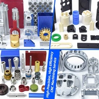 Pièces de rechange en aluminium usinées sur mesure, fabrication de précision à tolérances strictes, pièces en aluminium usinées CNC et kit d'anodisation