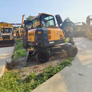 Nouvelle arrivée 6 tonnes HYUNDAI HW60 Excavatrice utilisée hydraulique Excavatrices HYUNDAI HW60 d'occasion de haute qualité à vendre - Product Image 1