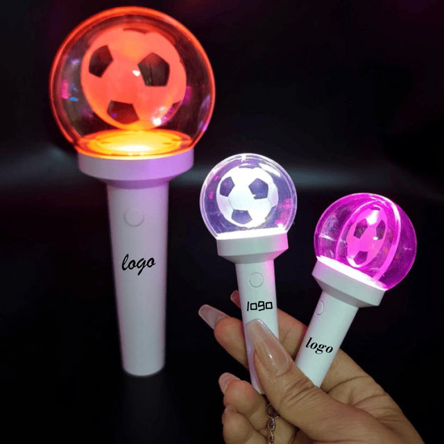 Nicro Custom Cheer up Props Mini Luminous Keychain Pendant KPOP Fans Gifts Neon Party Concert Acrylic Hand Colorful Light Stick