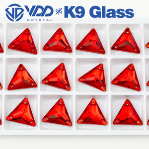 VDD S109 <span class=keywords><strong>Siam</strong></span> <span class=keywords><strong>Triangle</strong></span> หิน K9แบบ flatback ประดับด้วยกระจกพลอยเทียมสำหรับตกแต่งเสื้อผ้า - Product Image 4