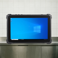 Tablet Industrial Resistente OEM Intel 4G de 10.1 Pulgadas con Windows I5 I7, Lector de Huellas Dactilares, Código de Barras, RFID, NFC, RS232, RJ45, 8GB, 16GB, IP67, Impermeable