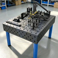 Table de soudage CNC 3D directe d'usine 1000x800x200mm |   Plateforme en acier à échelle laser pour la réparation d'équipements et la fabrication métallique