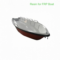 Résine époxy Boyuan 100 % pure pour lamination de verre et de tissu, application en fibre de verre dans le processus de pose manuelle de bateaux de pêche