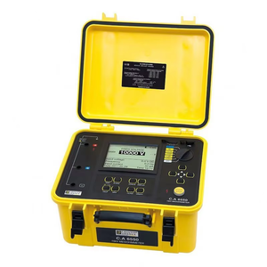 Medidor de Resistencia de Aislamiento Chauvin Arnoux CA 6550 a 10 KV con Medición de Corriente de Fuga de 0-8 MA y 1 Año de Garantía - Product Image 4