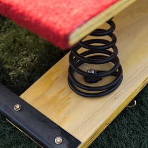 Planche à ressorts en bois en forme <span class=keywords><strong>de</strong></span> S standard, épaissie, pour gymnastique, avec assistance à la ressort, pour enfants et adultes, adaptée aux écoles - Product Image 3