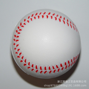 Pu Foam <b>Baseball</b> Stress <b>Ball</b> High Rebound Fidget Toy For Kids Age 8 To 13 Years Unisex Gift - Product Image 5