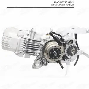 Zongshen ZS 190cc Kick Start Nur Version Motor Kit Vergaser CDI Zündspule Gleichrichter Relais ZS190cc