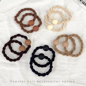 Élastiques à <span class=keywords><strong>cheveux</strong></span> pour femmes, minimalistes, pour <span class=keywords><strong>queue</strong></span> <span class=keywords><strong>de</strong></span> <span class=keywords><strong>cheval</strong></span> haute, élégants, à haute élasticité, durables, en caoutchouc, nouveaux élastiques à <span class=keywords><strong>cheveux</strong></span> - Product Image 4
