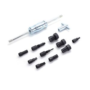 Internal Bearing <b>Puller</b> 12-Piece Set Carbon Steel Automotive Repair <b>Tool</b> Bearing Disassembly Kit - Product Image 3