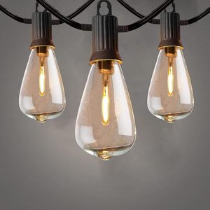 Popular G40 IP65 Waterproof Flexible Sturdy Style Outdoor String Lights Christmas Warm White Garland Party Wedding Home <b>Fence</b> - Product Image 1