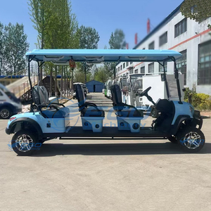 Carrito de Golf Eléctrico de 6 Plazas, Diseño 2026, VIP EV, con Asientos Cómodos de Alta Resistencia, para Hotel y Aeropuerto, en Venta - Product Image 3