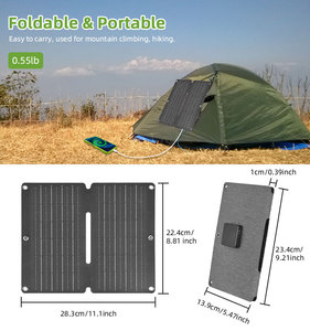 Chargeur Solaire Portable ETFE Intégré 10W Pliable avec Double Port USB pour Téléphone – Direct Usine - Product Image 5
