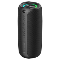 Altavoz inalámbrico Zealot MP2 de 20W, iluminación LED RGB, batería de 3600mAh, compatible con tarjeta de memoria TF para uso en fiestas y exteriores