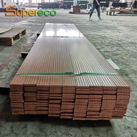 Técnica cepillada de cubierta WPC de compuesto de plástico de madera en relieve 3D impermeable para exteriores para ingeniería de suelos de jardín y terraza