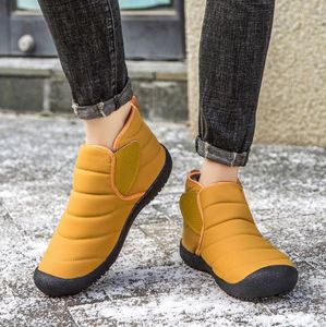 Botas para Hombre Negras Talla 36-48, Zapatos de Algodón Cálidos Antideslizantes, Botas de Nieve Impermeables para Invierno - Product Image 2