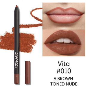 Delineador de Labios Mate PHOERA, Lápiz Delineador de Labios Resistente al Agua - Product Image 4