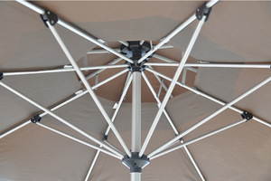 Outdoor Aluminum Center-Post Straight <strong>Umbrellas</strong> <strong>Base</strong> for Courtyard Garden Villa Leisure Beach Sun Protection - Product Image 6