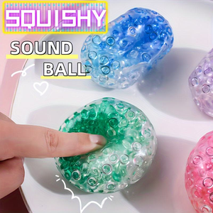 Juguete Blandito Ultra Suave con Degradado Glaciar, Bola de Perlas Blandita, Juguete para Entrenamiento de Fuerza de Manos, Sonido ASMR Relajante - Product Image 4
