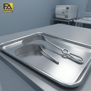 Retractores Manuales Milkulicz 95x35mm, Instrumentos Quirúrgicos de Acero Inoxidable, Aprobados por CE e ISO, 120x50mm 25cm - Product Image 4