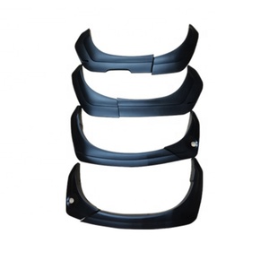 กันชนล้อสีดำด้านแบบบาง รุ่นขายดี KQD ผลิตจากวัสดุ ABS ติดตั้งง่าย สำหรับรถยนต์มิตซูบิชิ ปาเจโร สปอร์ต มอนเตโร ปี 2016 - Product Image 3