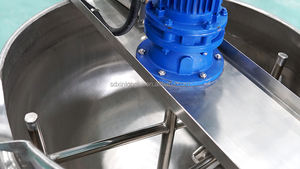 50L 100L200L工業用自動電気加熱キャンディーシロップ砂糖混合攪拌調理鍋ジャケットケトル機器 - Product Image 3