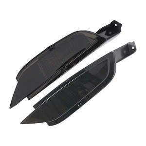 Feux arrière de voiture pour Ford Fiesta Hatchback 2009-2015, feux de pare-chocs arrière gauche et droit, plaques réflectrices - Product Image 3