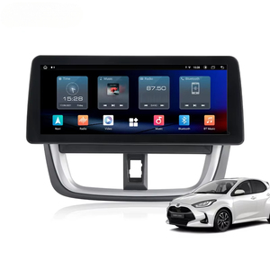 Estéreo de coche Android 13 para <span class=keywords><strong>Toyota</strong></span> <span class=keywords><strong>Yaris</strong></span> Vios Series Pantalla inalámbrica Carplay Android Auto Player con navegación GPS - Product Image 1